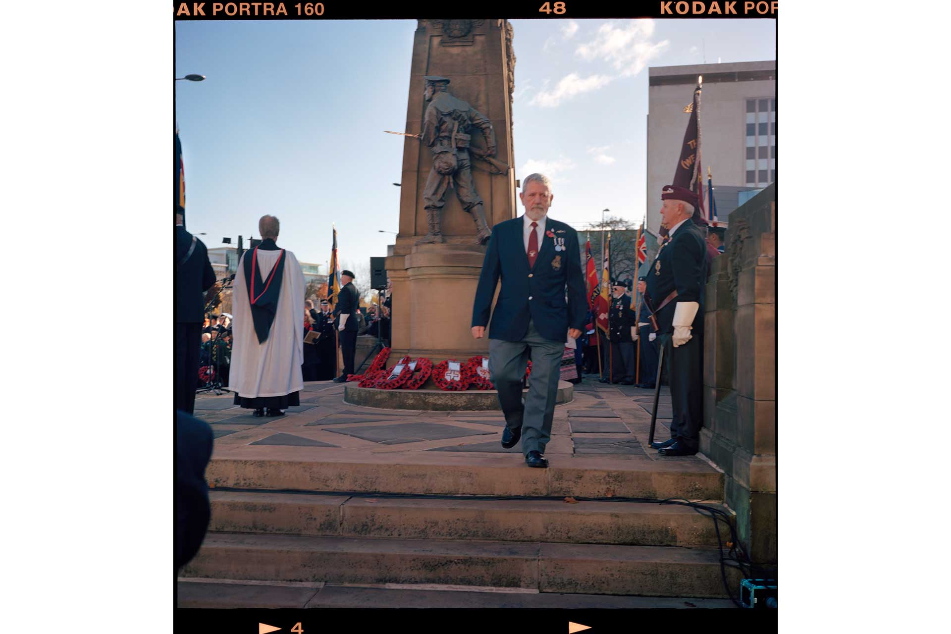 Veteran - photograph from Empire of Memory