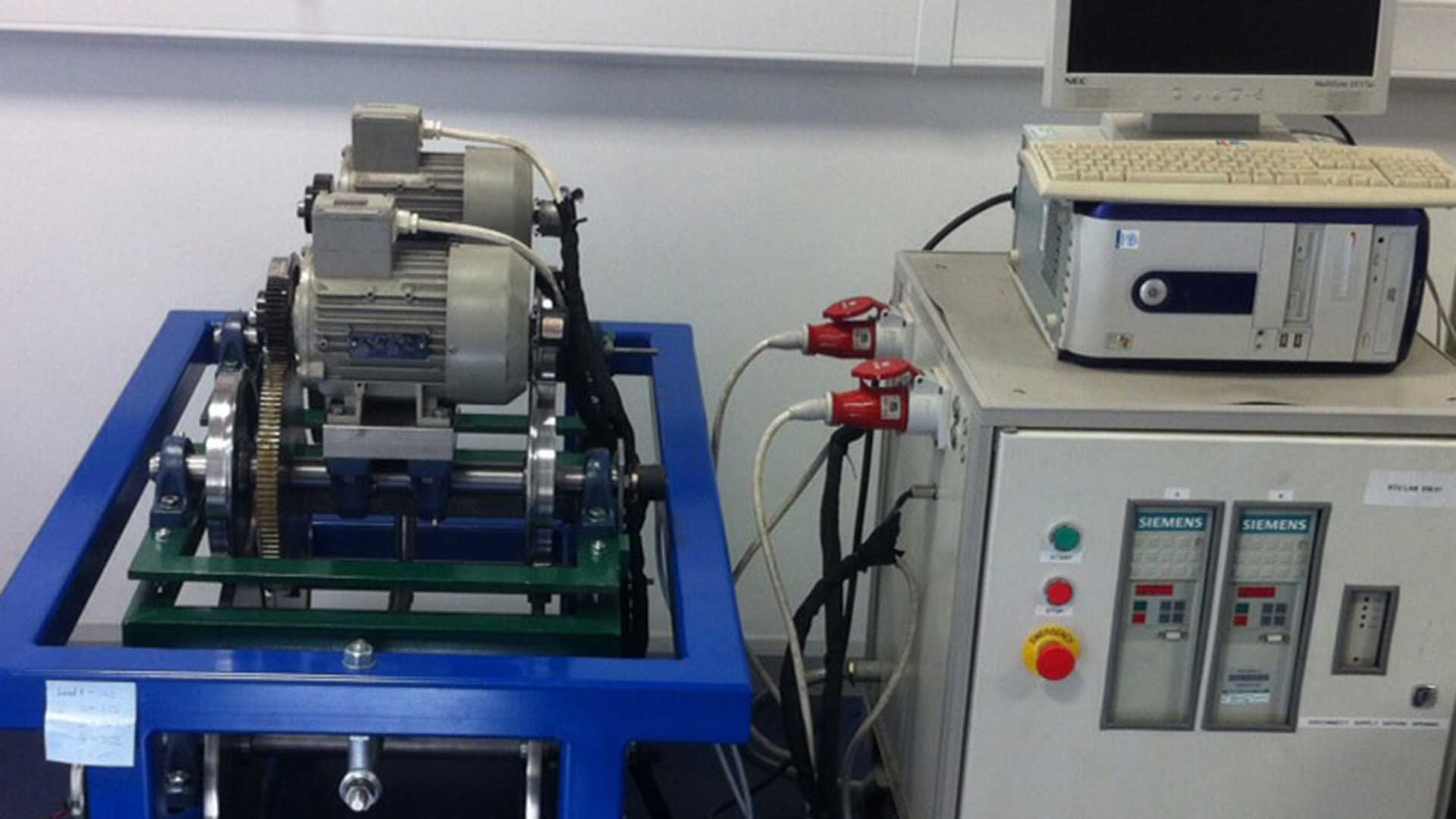 scaled test-rig