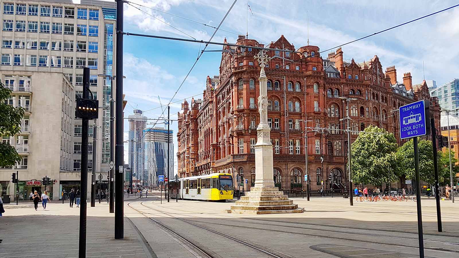An image of the city of Manchester