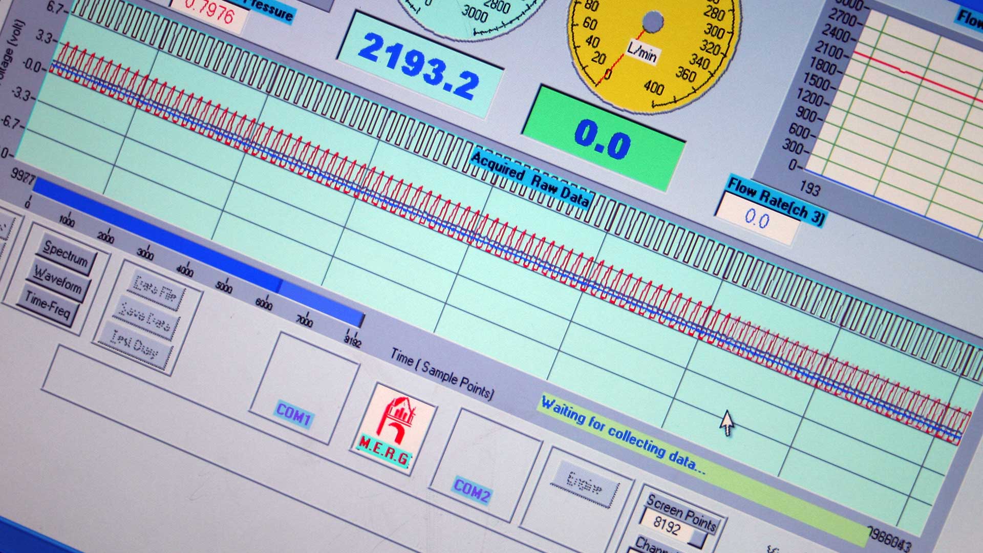 diagnostic engineering software display screen