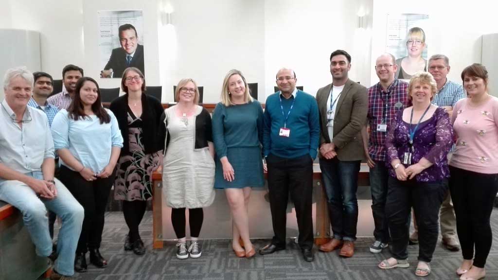 Collaborators group photo