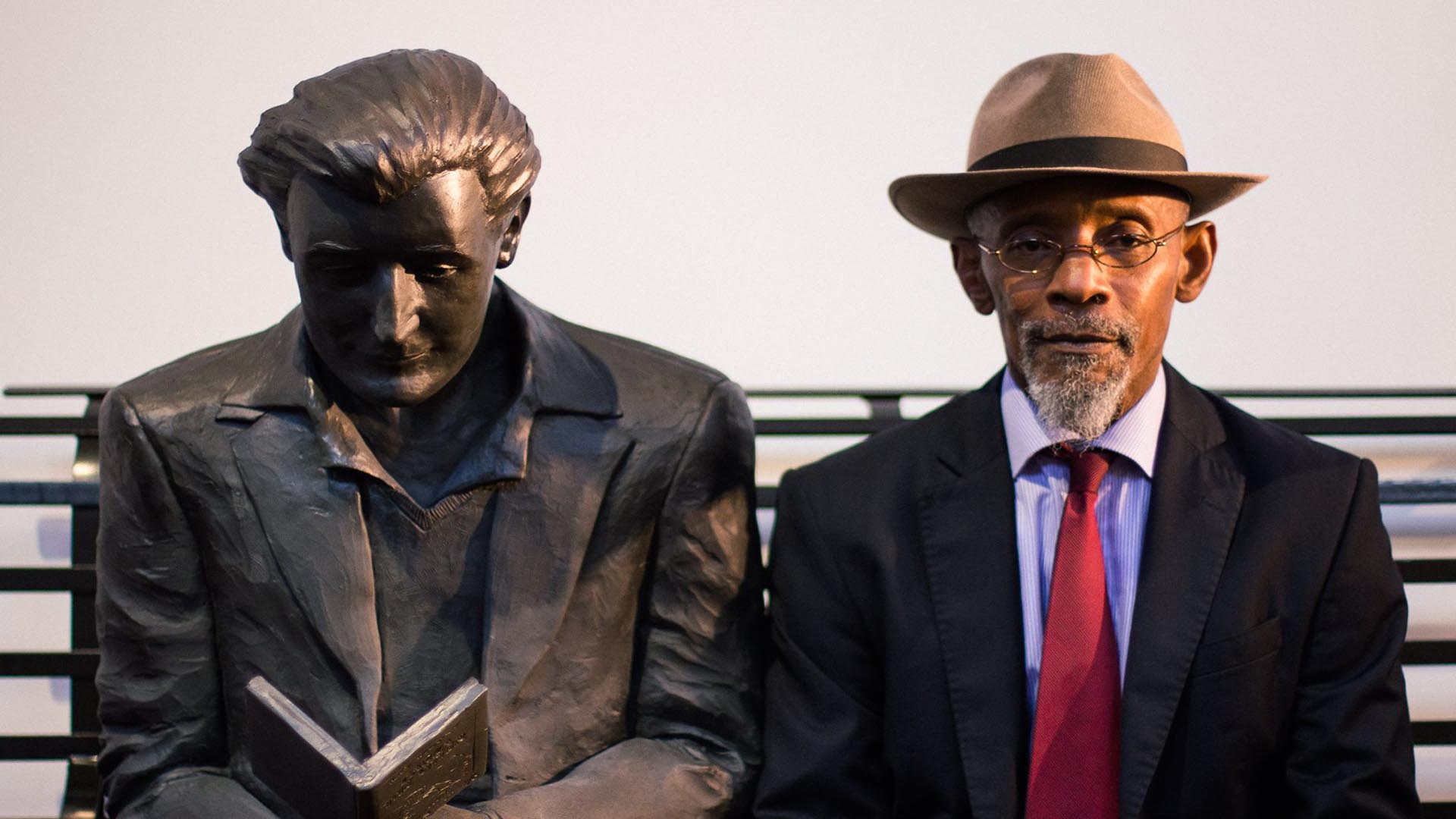 Ted Hughes statue