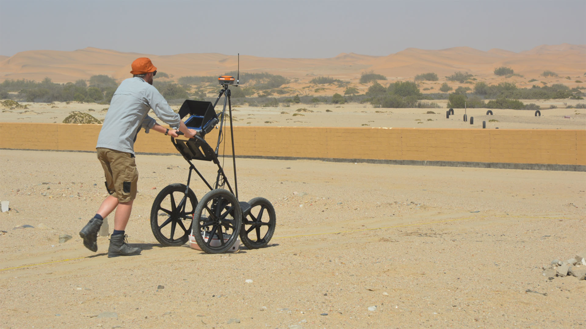 GPR investigation at Swakomund burial ground
