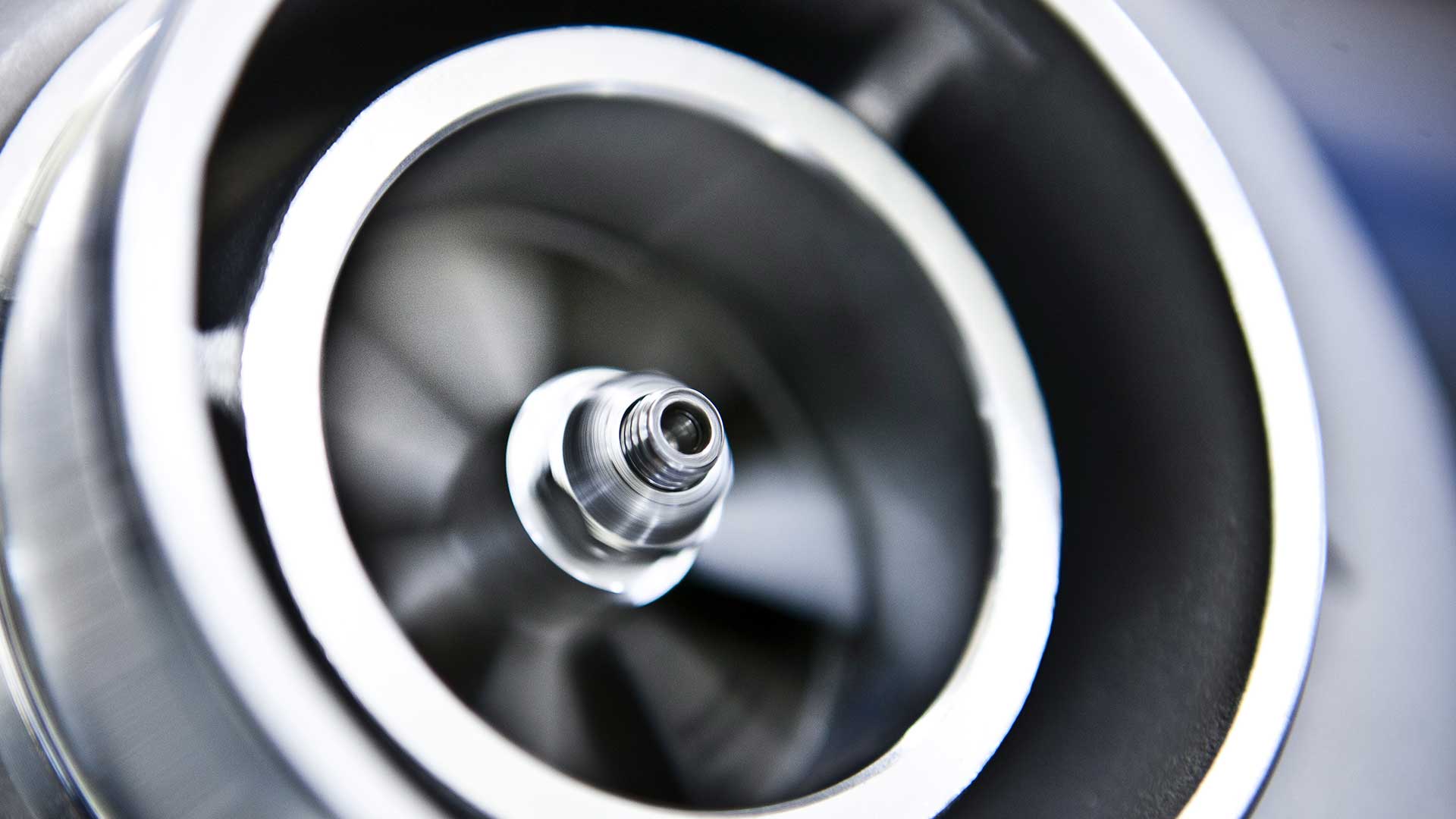 close up of a turbo